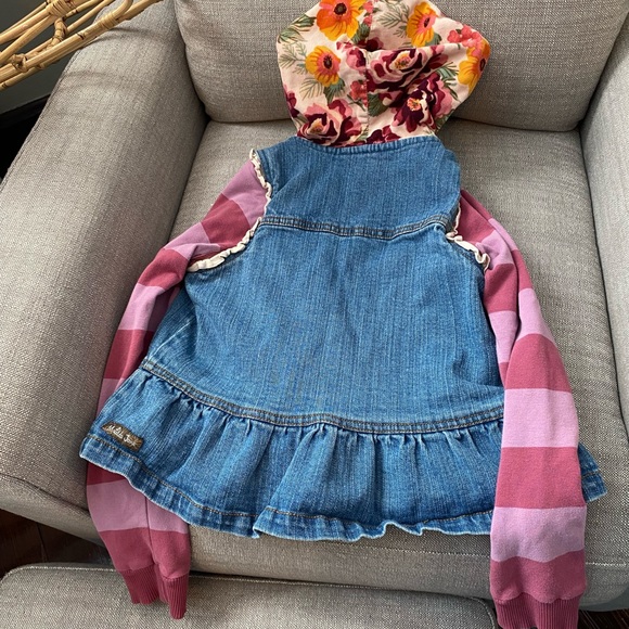 Matilda Jane Labyrinth Convertible Jean Jacket - Picture 3 of 5